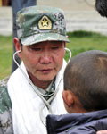 記西藏軍區副司令員兼西藏軍區總醫院院長李素芝
