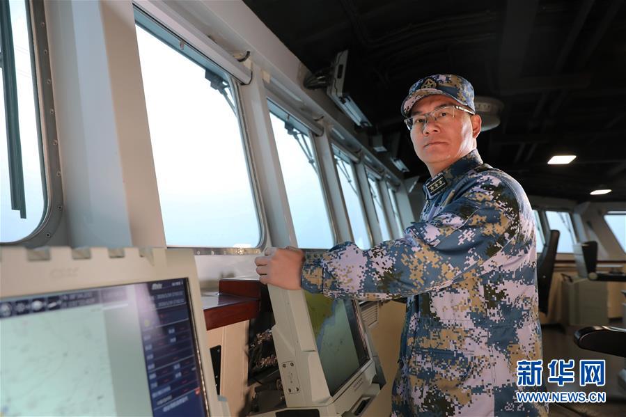 (新春走基層·圖文互動)(1)“我們的目標在視距之外,征途是星辰大海”——夜探國產首艘萬噸級驅逐艦南昌艦