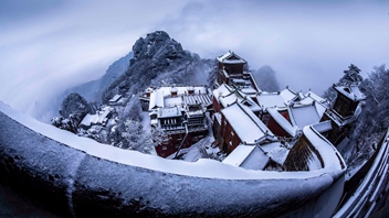 追夢足跡｜武當：云繞仙山，雪落紫金